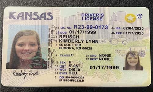 Kansas Fake ID - Get Scannable Fake Driver License at Cardsmen